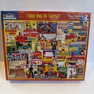 White Mountain Puzzle 1000 Piece I Had One Of Those Classic Toy Theme